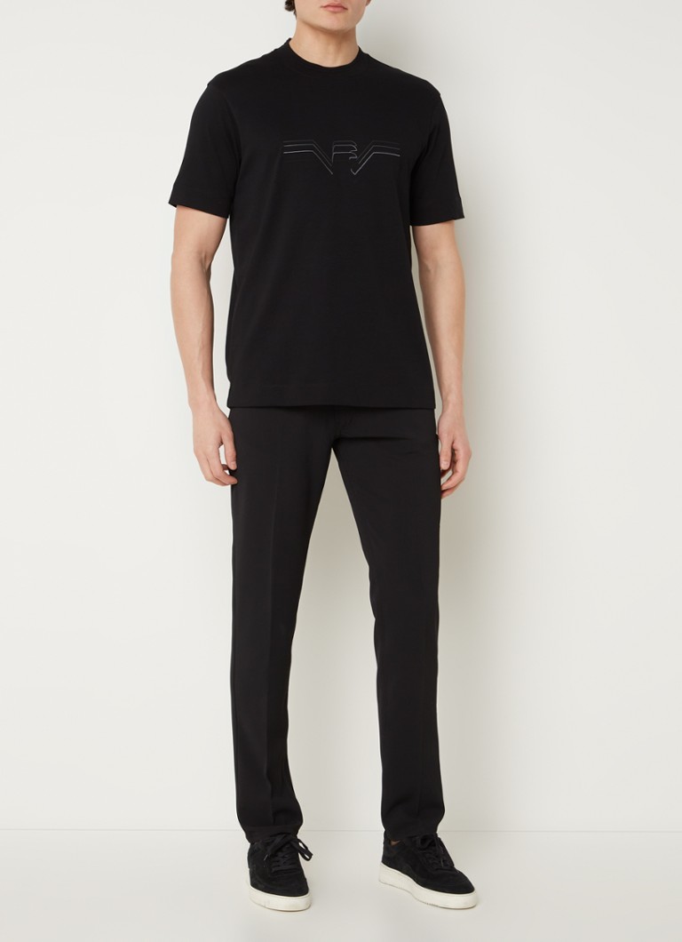 Blugi skinny Emporio Armani cu buzunare laterale și logo.