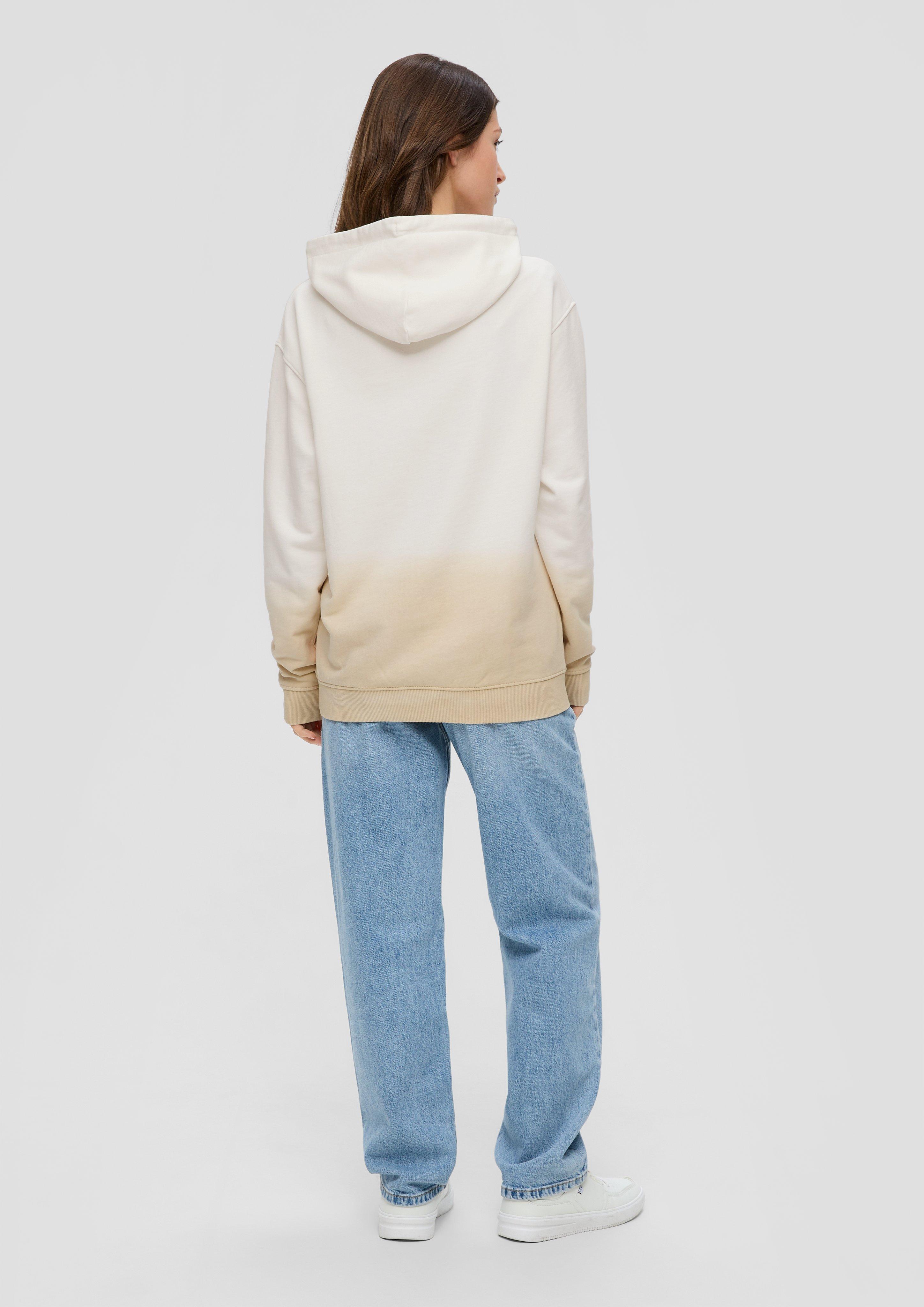 Sweatshirt mit gummiertem Schriftprint  2148511-0120
