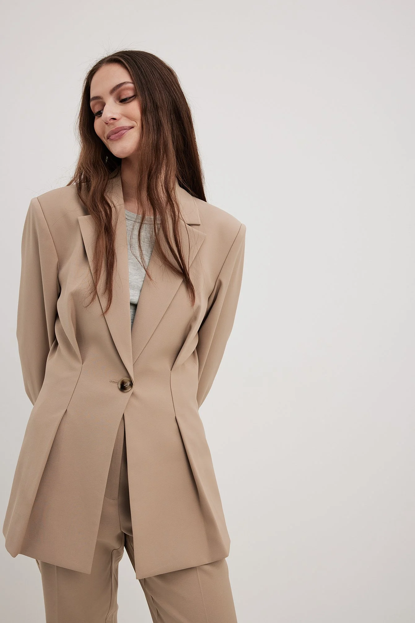 Blazer mit taillierter Passform