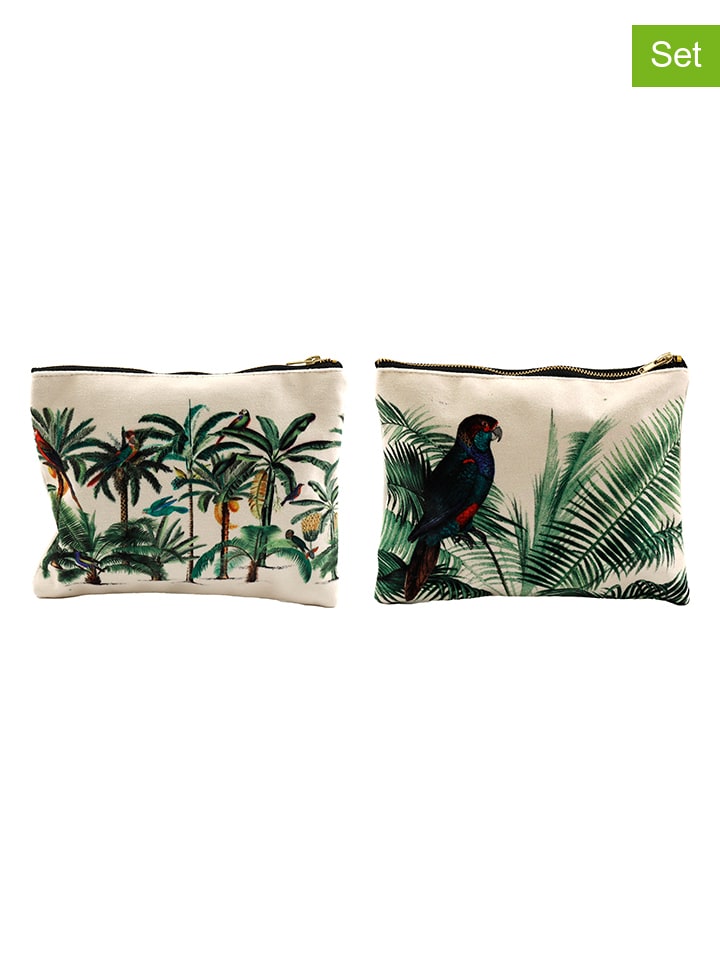 SiL Interiors 2er-Set: Kosmetiktaschen 