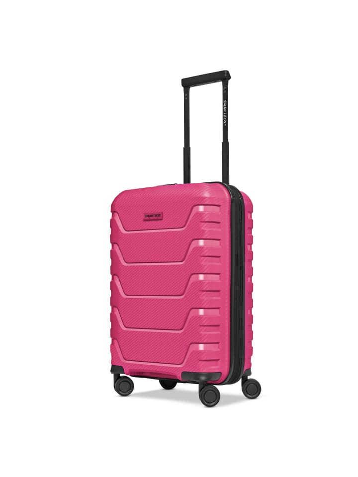 Smartbox Edition 01 4 Rollen Kabinentrolley 55 cm mit Dehnfalte in pink günstig kaufen onesize
