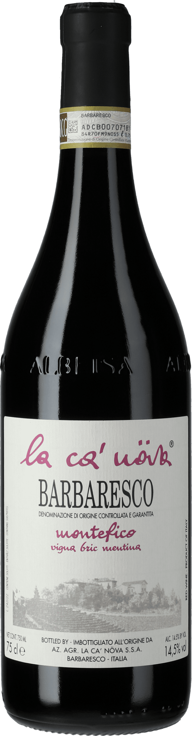 La Ca' Nova Di Rocca: Barbaresco Montefico 2021