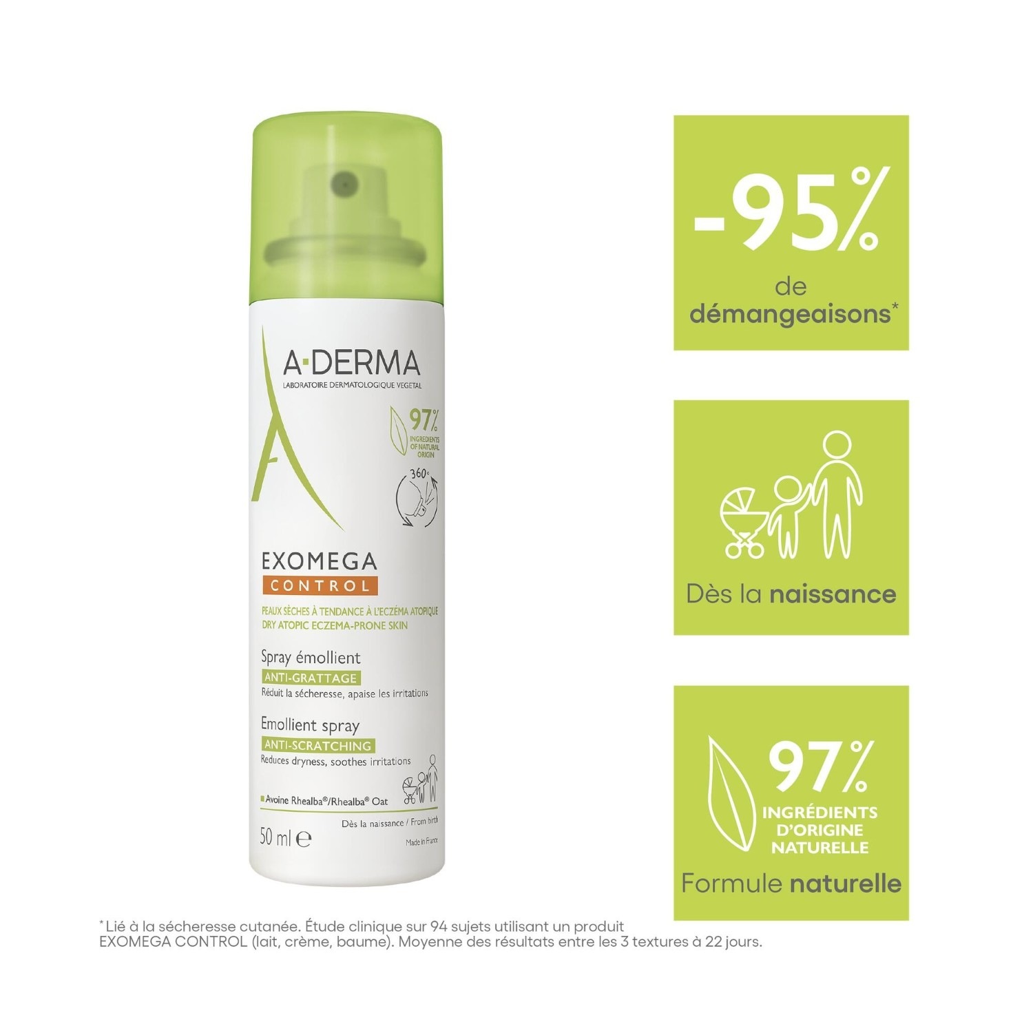 Spray emolientowy przeciwświądowy A-DERMA