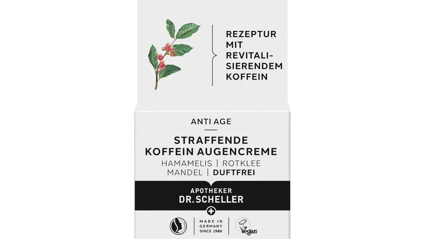 DR. SCHELLER Straffende Koffein Augencreme 15 ml