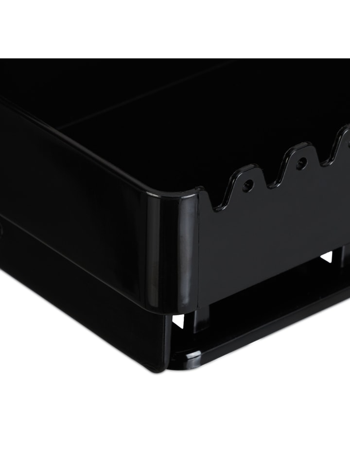 relaxdays Schmuckhalter in Schwarz - (B)30 x (H)12 x (T)8 cm günstig kaufen onesize