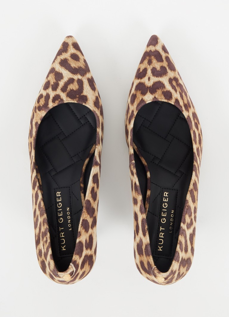 Kurt Geiger Kensington Flexi cipele s antilop printom i leopard printom