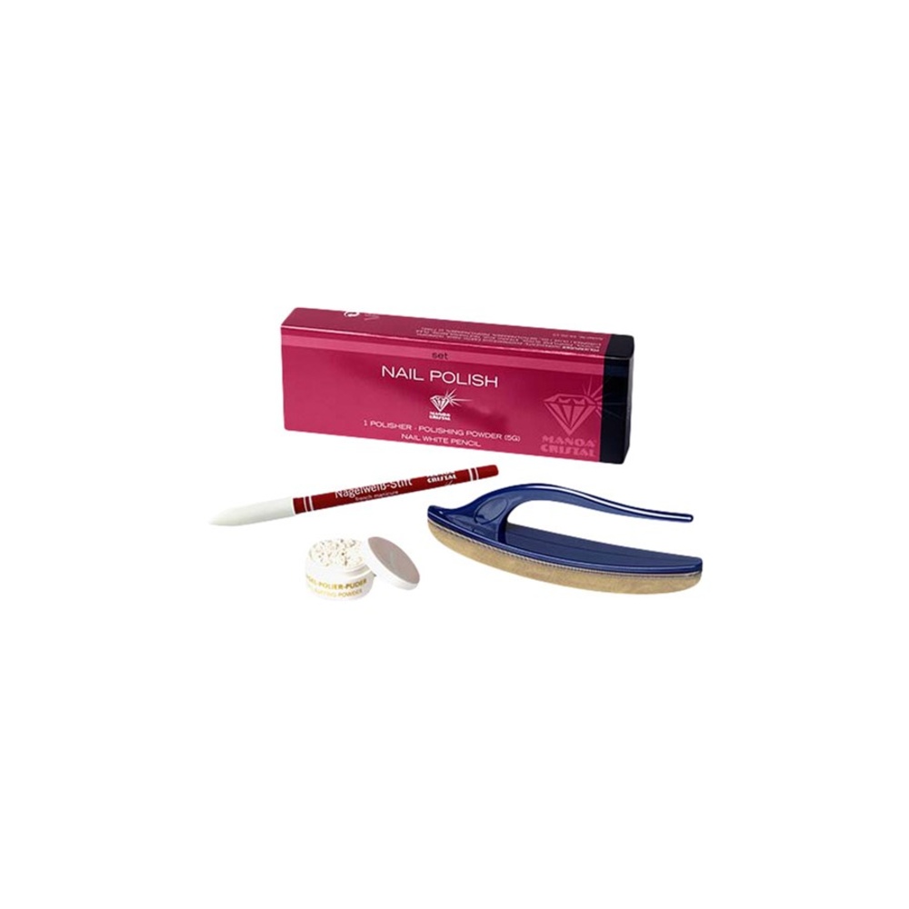 Tana Set de polissage pour ongles Kit de soins pour les ongles