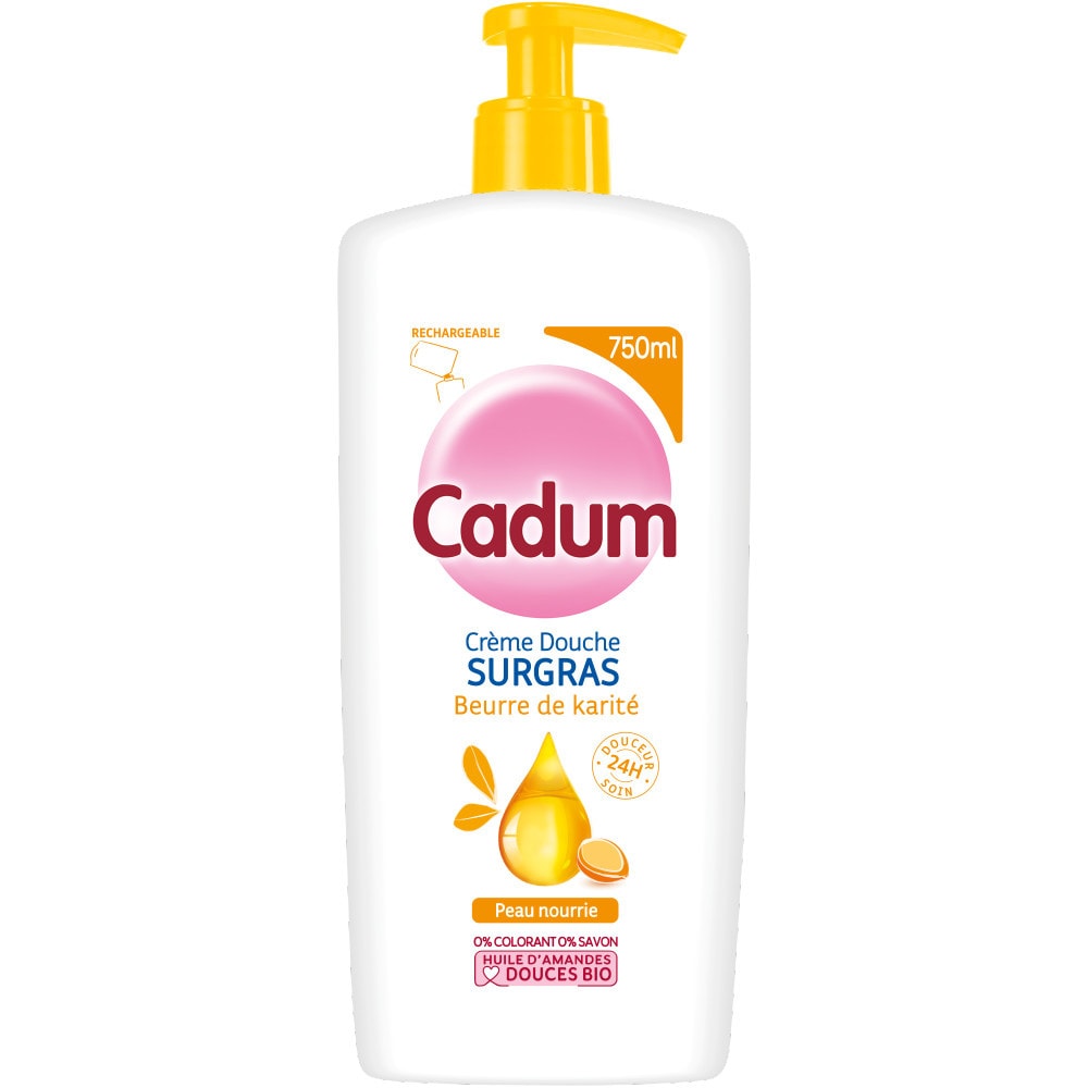 cadum Cadum Surgras Crème de douche surgras au beurre de karité