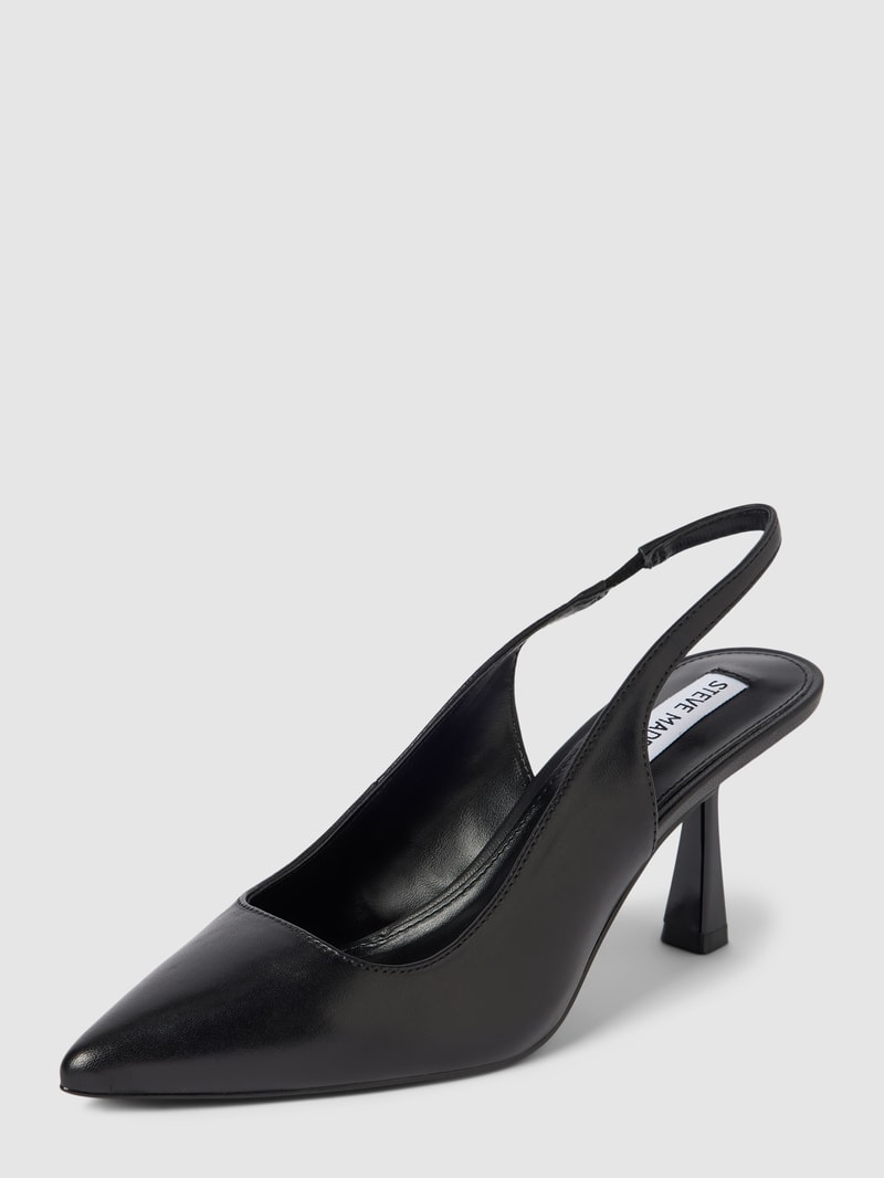Pumps mit Pfennigabsatz Modell 'LUSTROUS' in schwarz