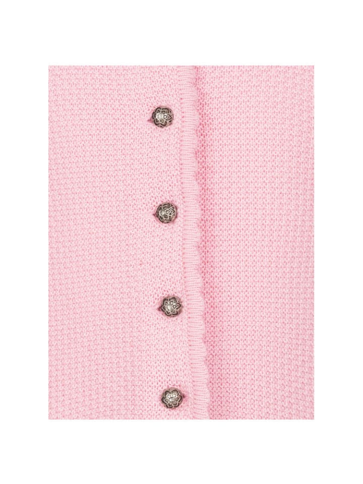 Nübler Kinderstrickjacke Yvonne in Rosa günstig kaufen