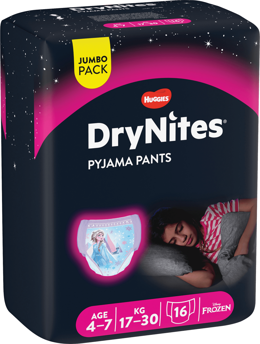 Pyjama Pants Mädchen 4-7 Jahre, Jumbopack, 16 St