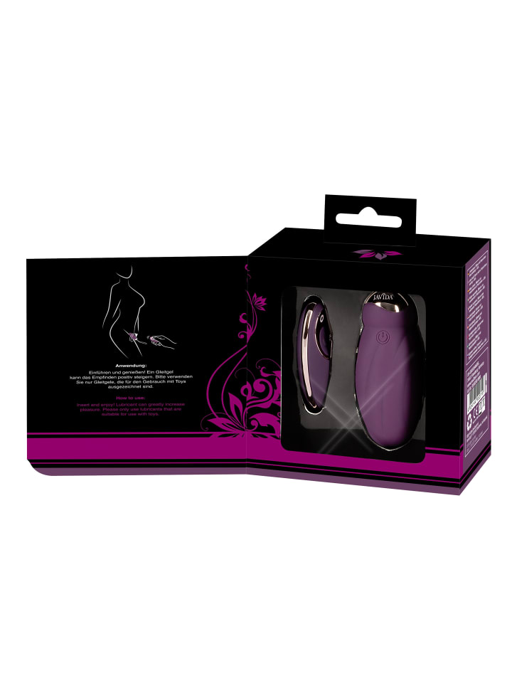 Javida Vibroei Rotating Love Ball in lila günstig kaufen 18,5 cm