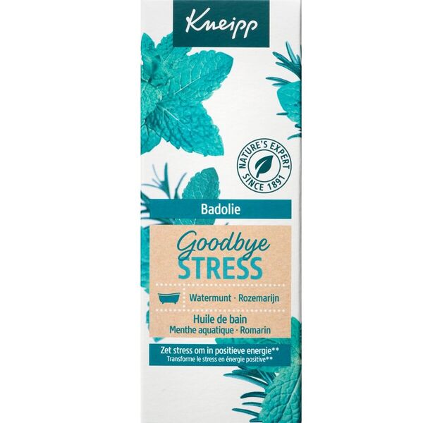 Kneipp Goodbye Stress Water Λάδι μπάνιου με μέντα και δεντρολίβανο 100ml