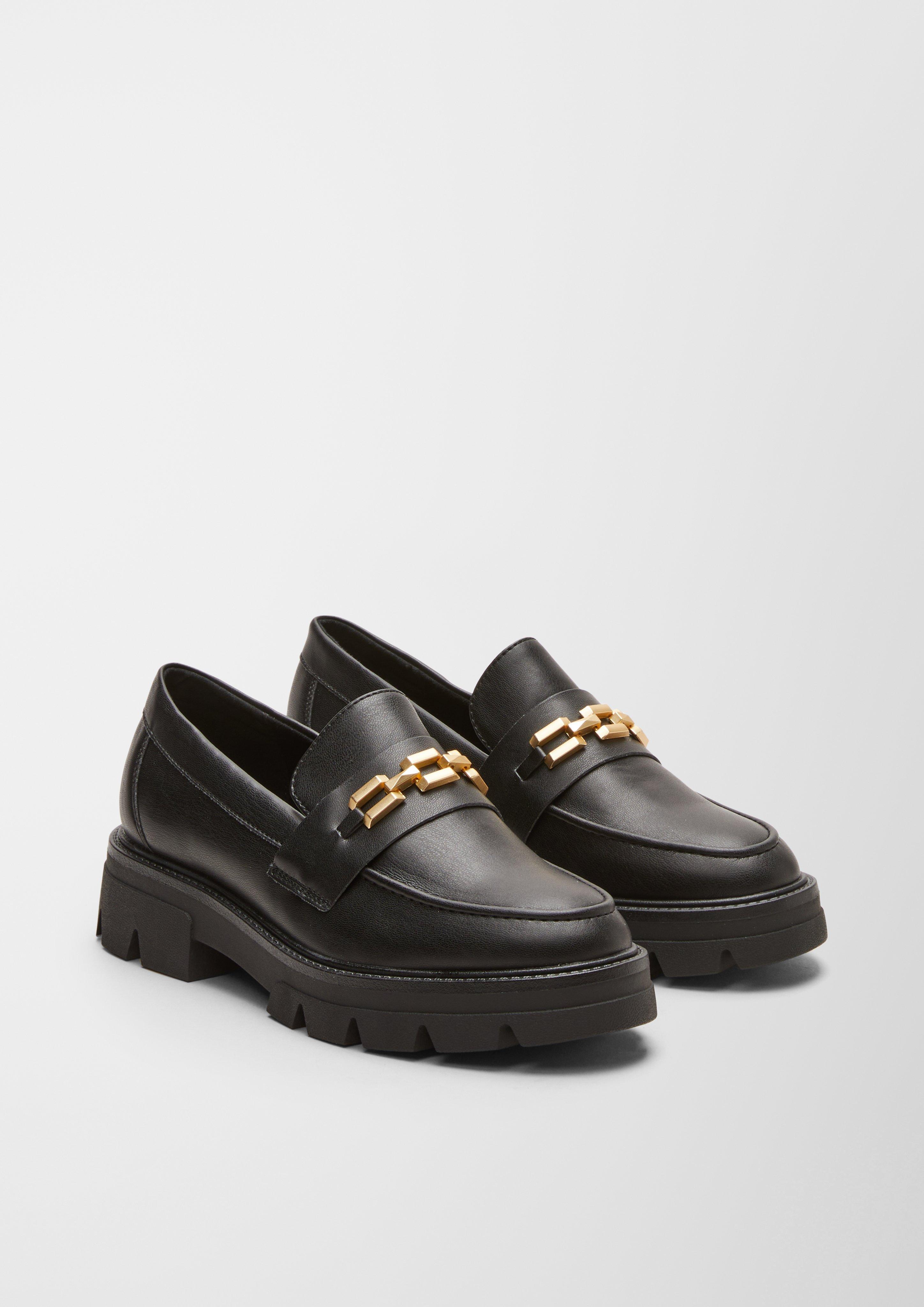Chunky Slipper mit Schmuck-Detail  6007335-001