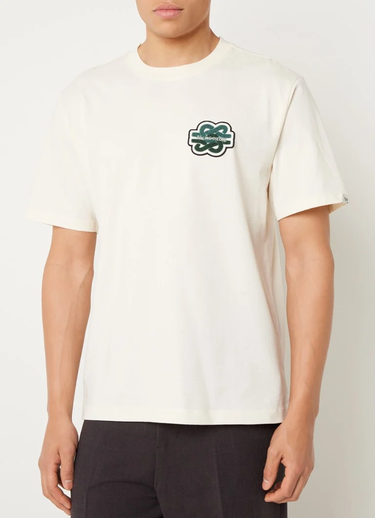 Filling Pieces Gowtu organic cotton T-shirt with logo