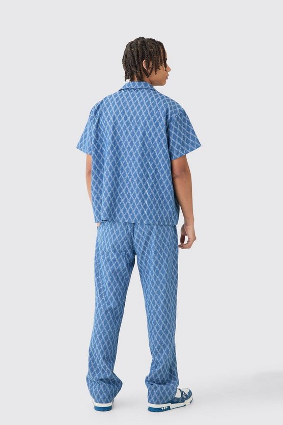 Lockere Jeans mit elastischem Bund
