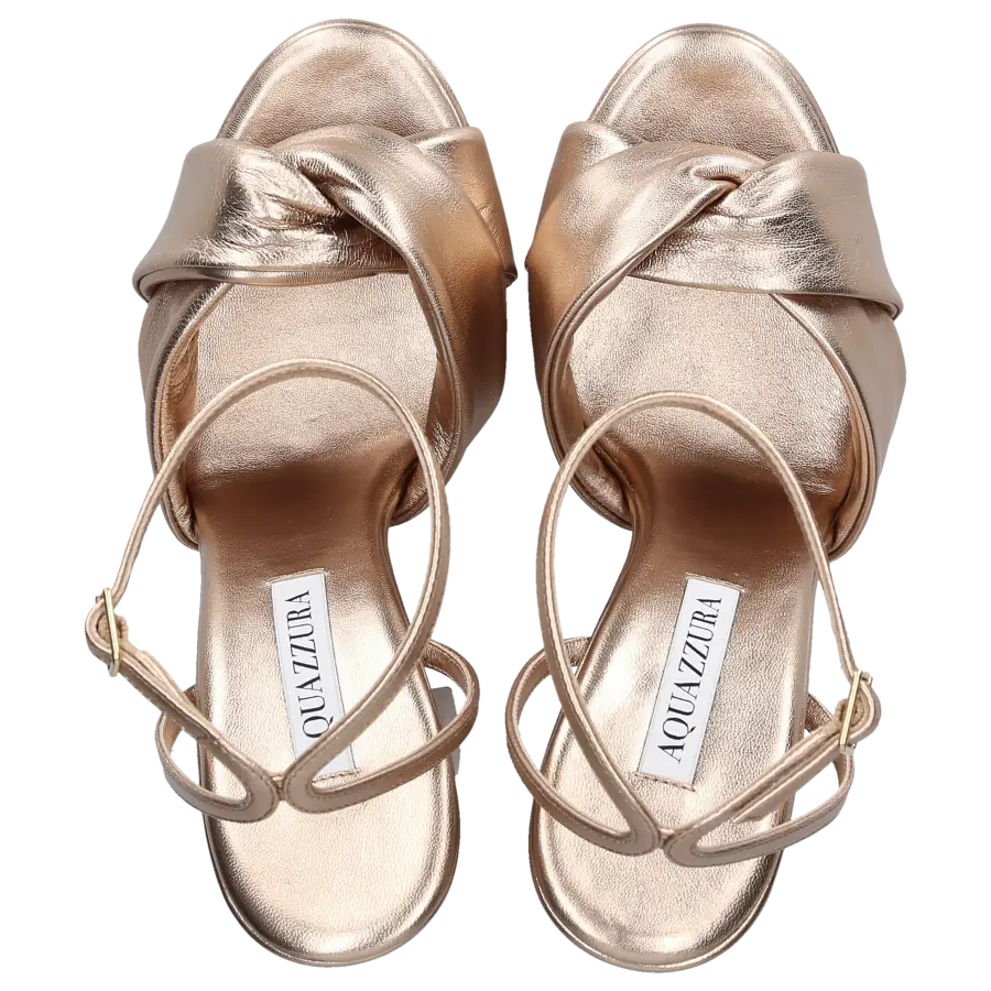 Aquazzura - Sandalen OLIE 140 Kalbsleder - gold
