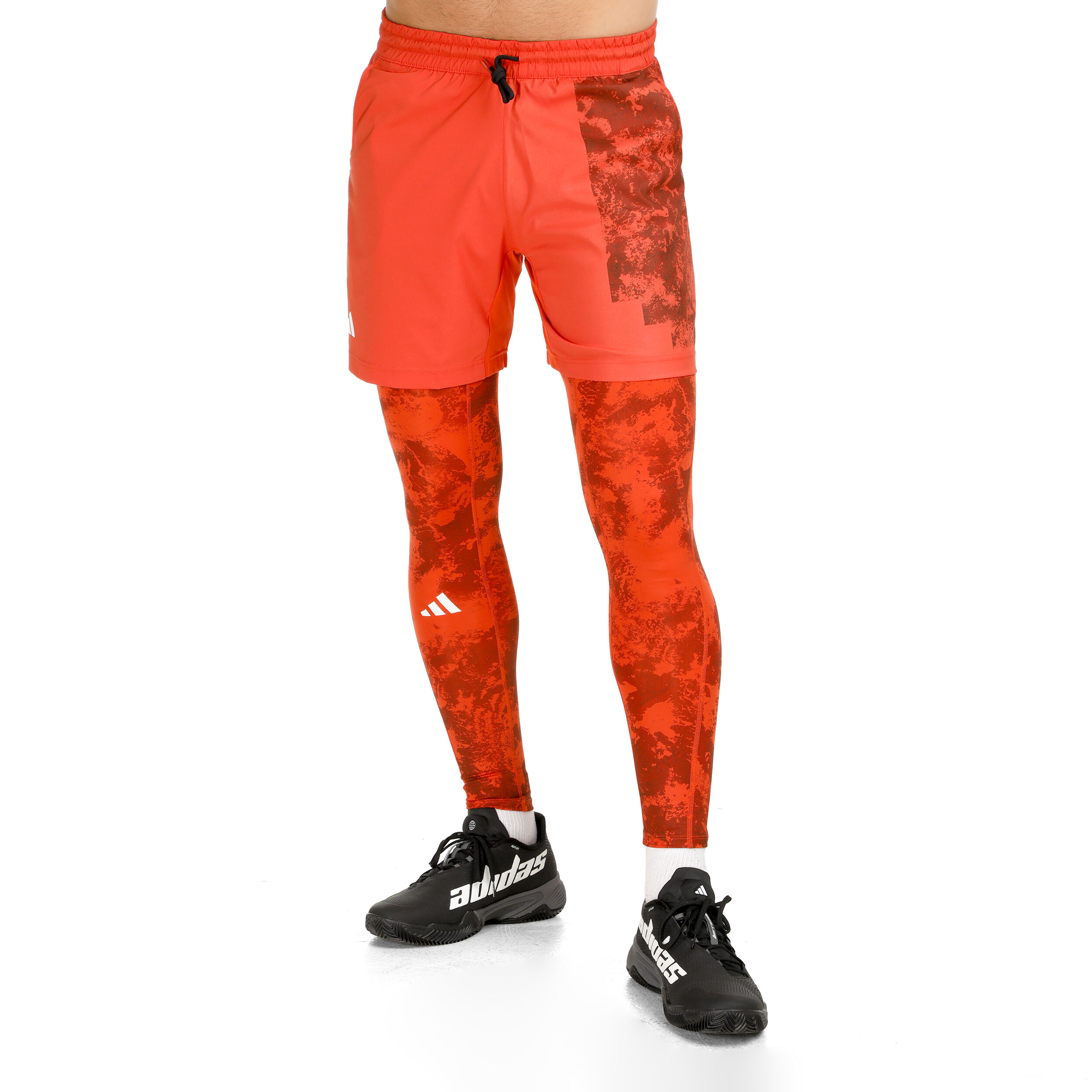 Paris Ergo Shorts Herren - Orange, Rot