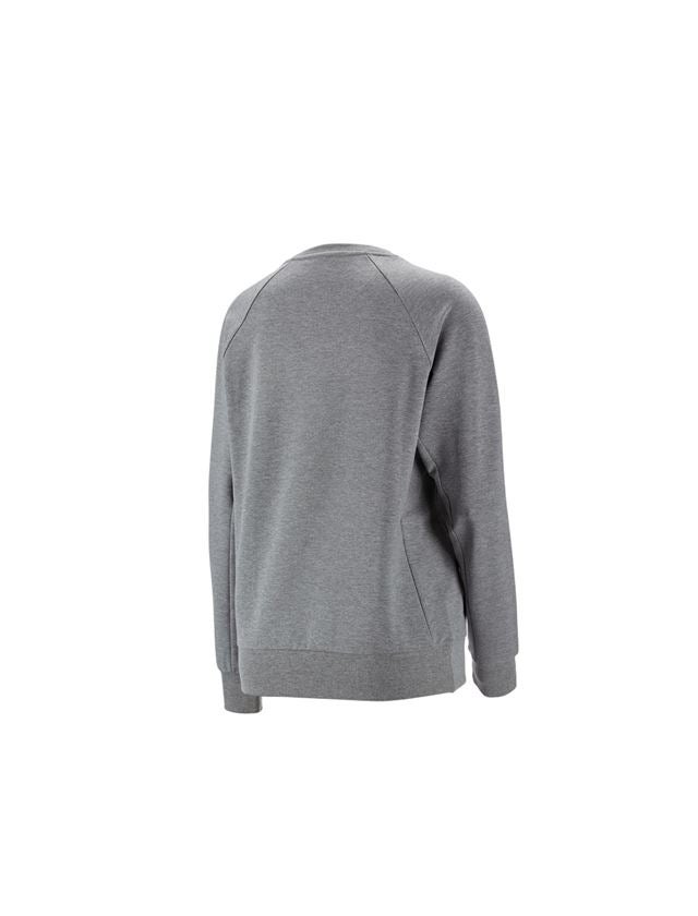 e.s. Sweatshirt cotton stretch, Damen