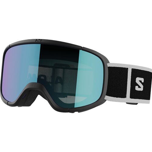 KINDER BRILLE GOGGLES LUMI BLACK/UNIV MID BLUE