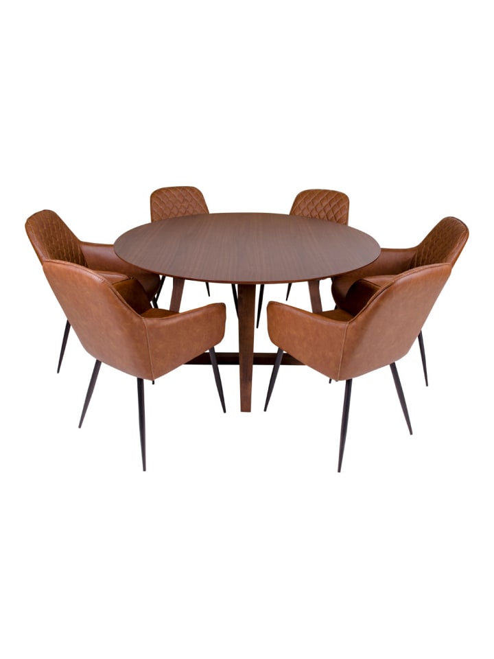 ebuy24 Essgruppe Hello (7-teilig) Braun  x  cm günstig kaufen onesize