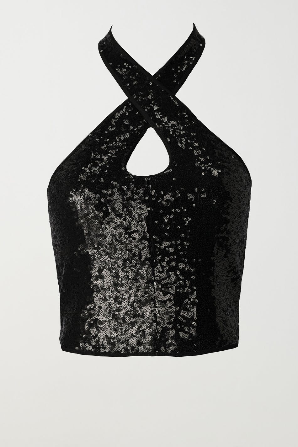 Tyra sequin top