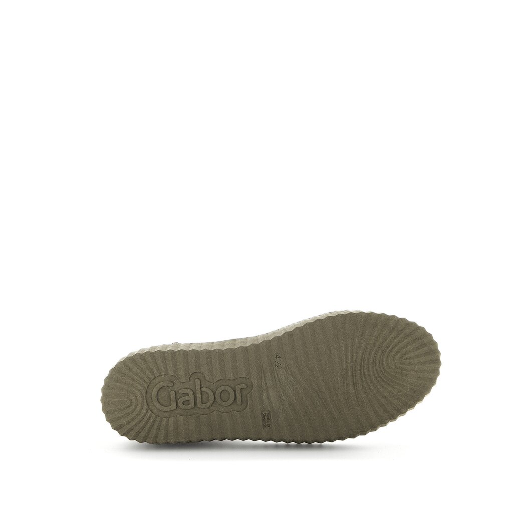Gabor fashion Schnürstiefelette grün