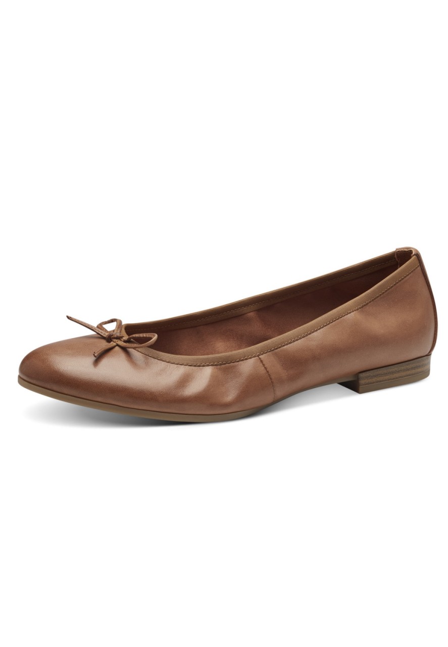 TAMARIS Ballerinas braun