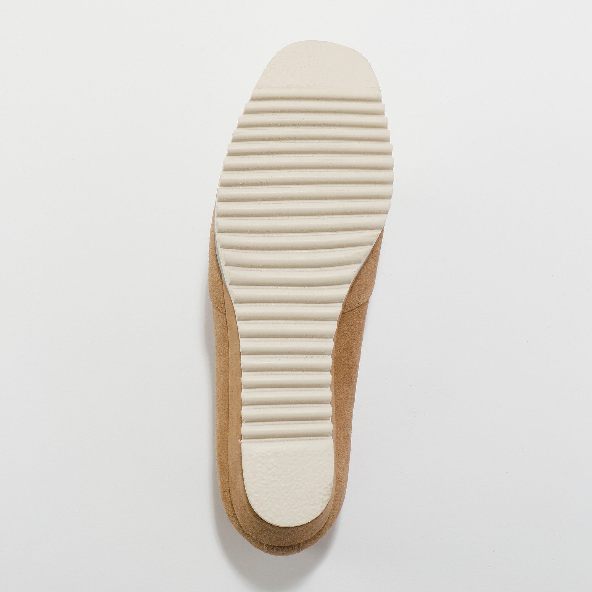 Ballerines compensées en cuir
