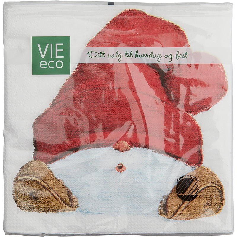 Vie Eco Servietter 20-pk 33x33 cm, julemotiv
