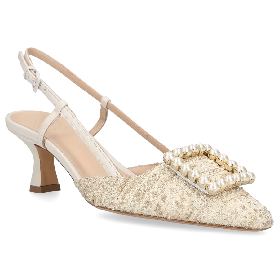 Roberto Festa - Pumps STEFI Tweed - beige