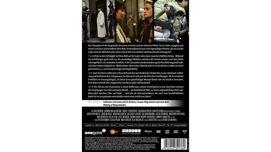 Rosa Roth - Folge 1-18  [9 DVDs]