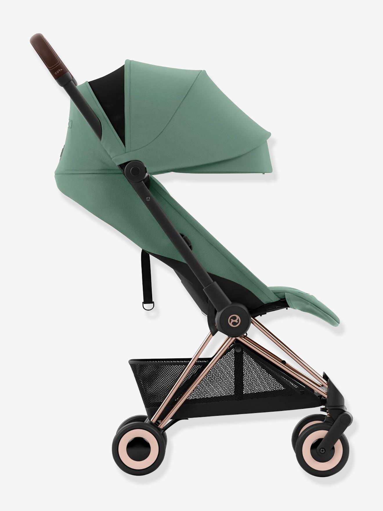 Poussette CYBEX Platinum Coya chrome brown/mirage grey