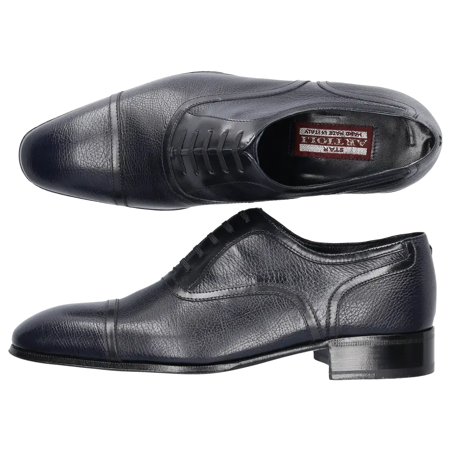 Artioli - Businessschuhe Oxford ANDEN Kalbsleder - blau