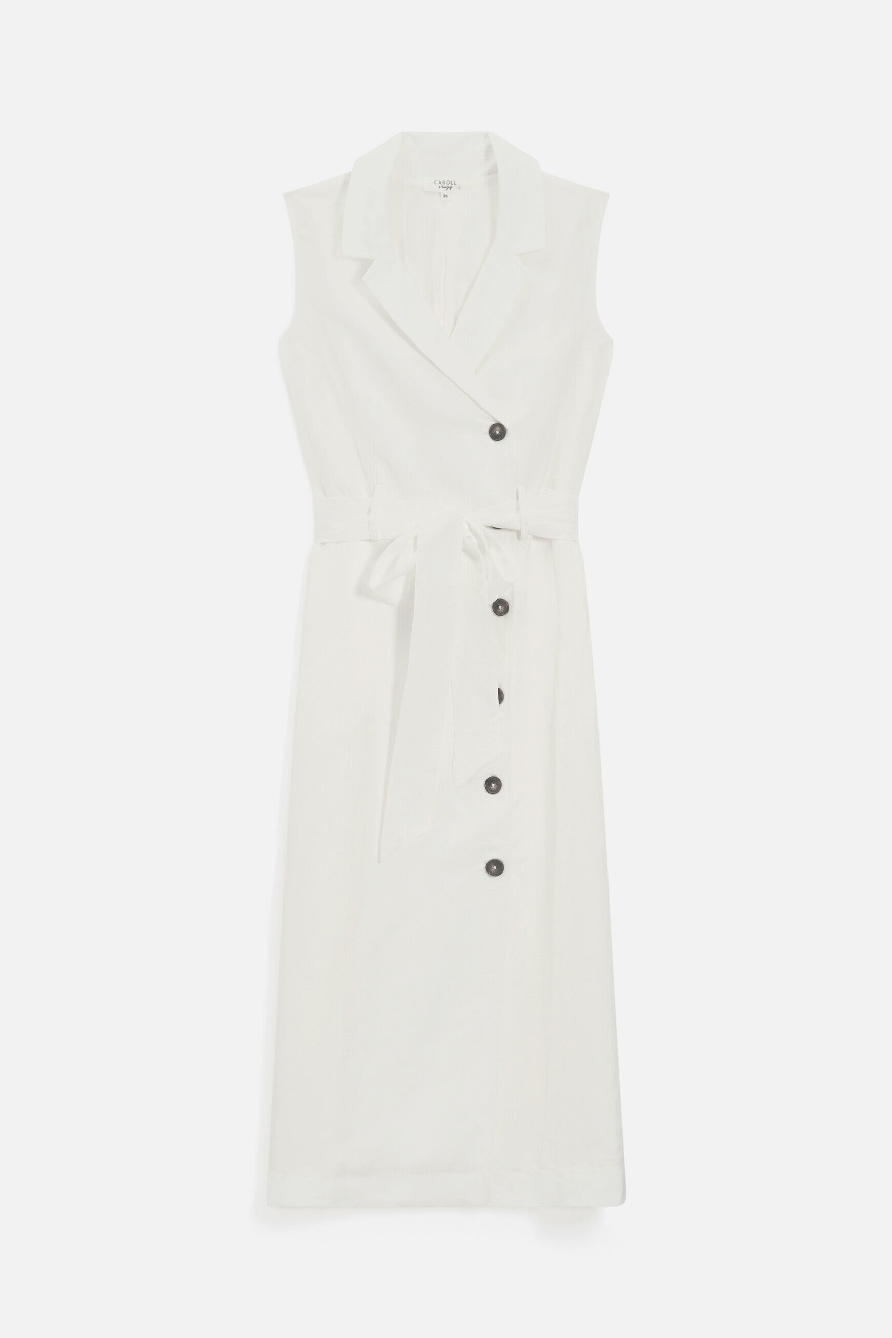 Robe rvirginia ivoire femme