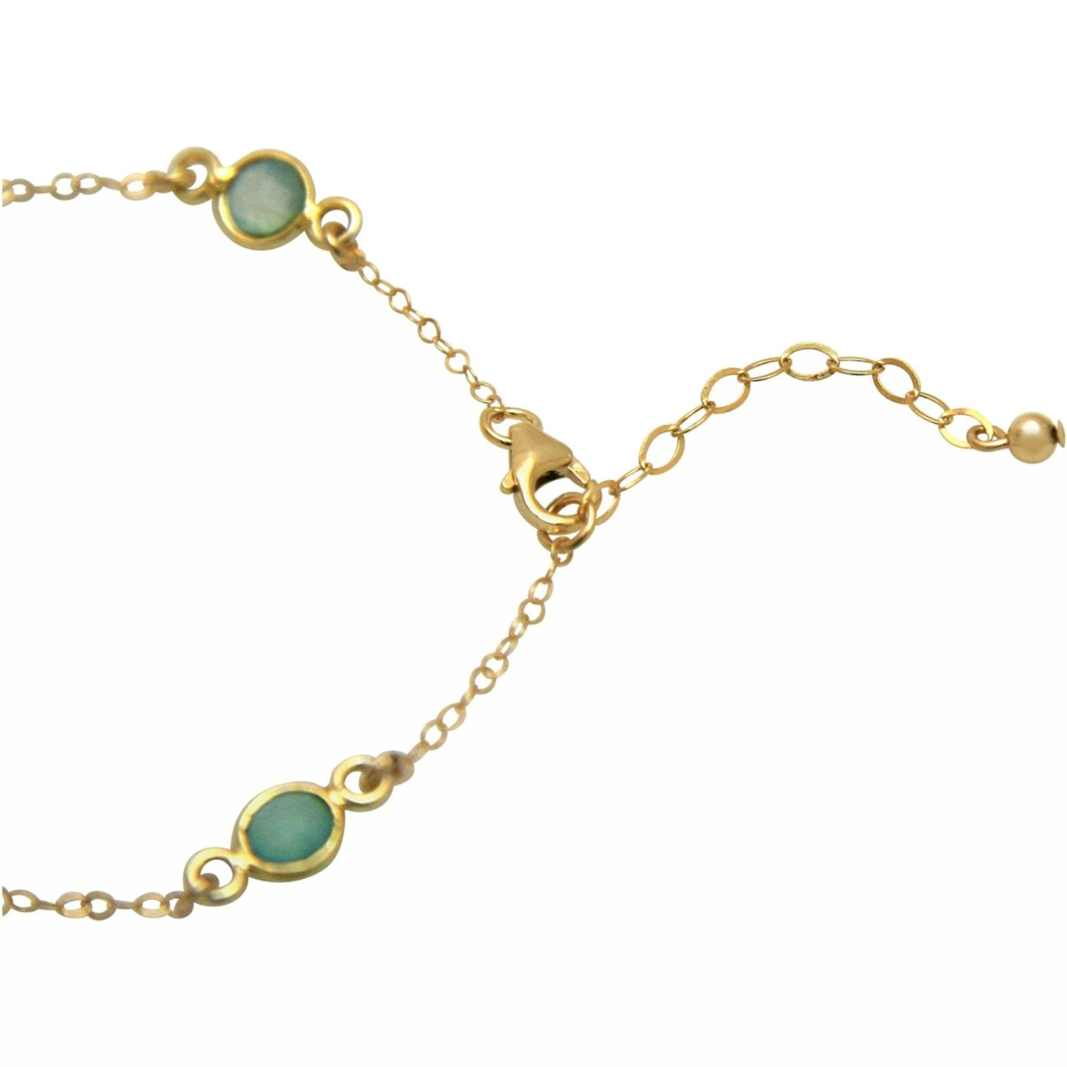 Armband 'Aqua Chalcedon'