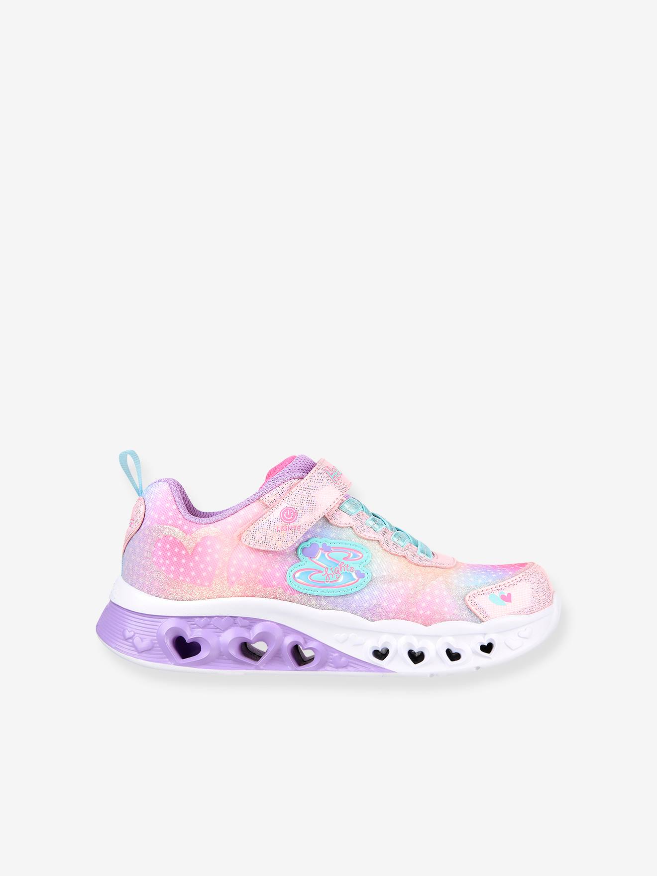 Skechers Kinder Sneakers Flutter Heart Lights Simply Love 302315L-PKMT SKECHERS - rosa