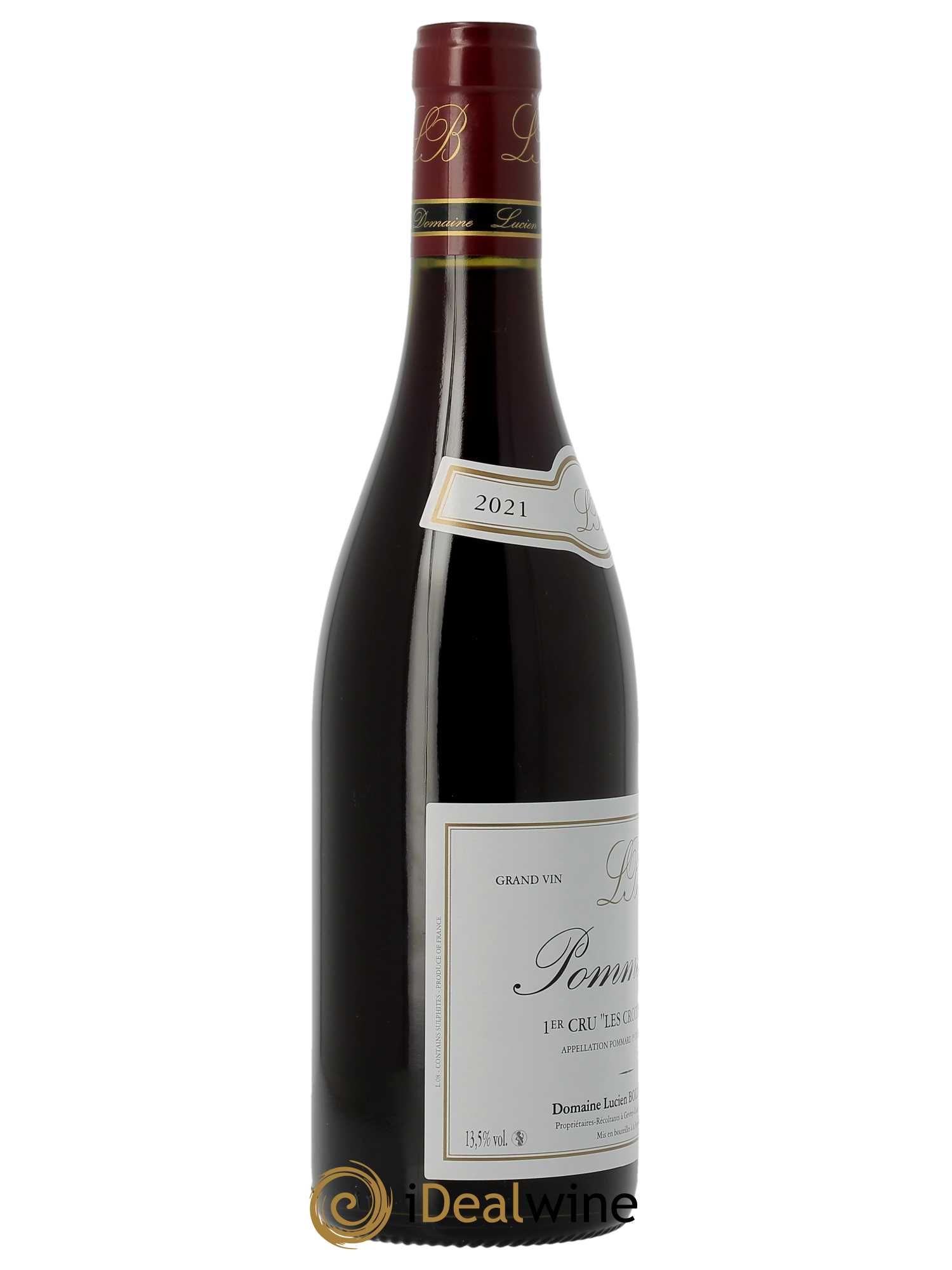 Pommard 1er Cru Les Croix Noires Lucien Boillot & Fils (Domaine)  2021 - Lot de 1 Bouteille