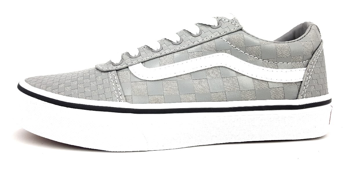 Vans Ward VN0A5KRGBBZI Grau (Tonal Mix Check) drizzle/ white