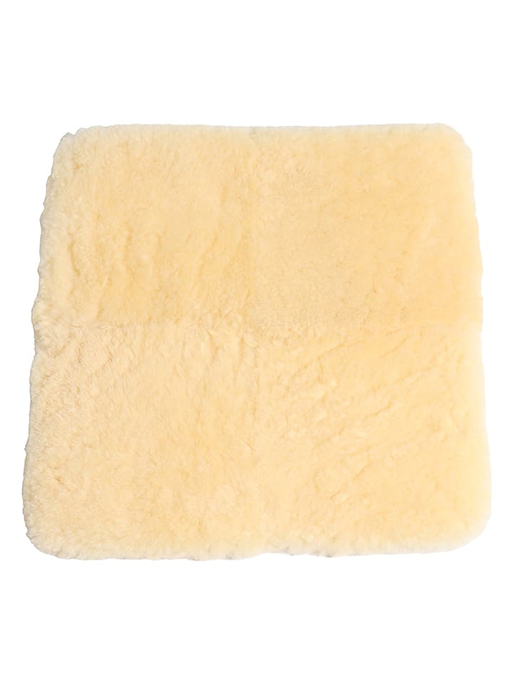 Kaiser Naturfellprodukte H&L Lammfell-Sitzkissen in Creme günstig kaufen 40x40 cm