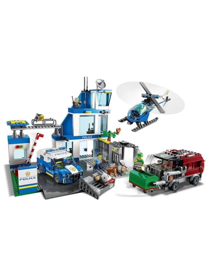 LEGO City Polizeistation in Mehrfarbig ab 6 Jahre günstig kaufen onesize