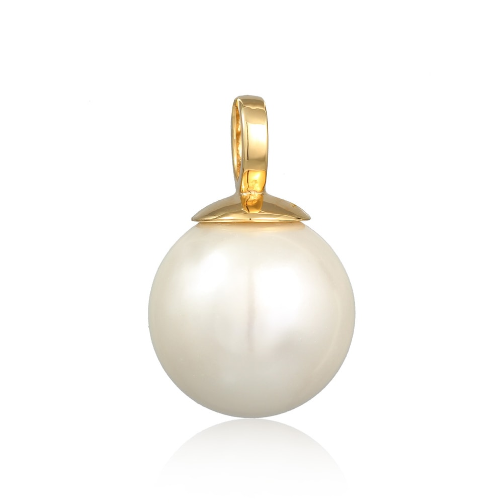 Nenalina Nenalina Pendentif Femmes Pendentif Basique Classique avec perles de coquillage e Pendentif
