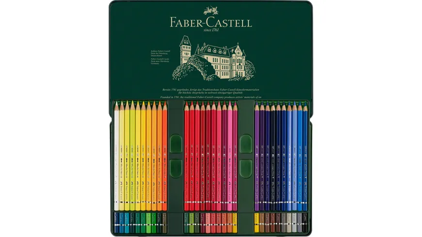 FABER-CASTELL Albrecht Dürer Aquarellstift 60er Blechetui