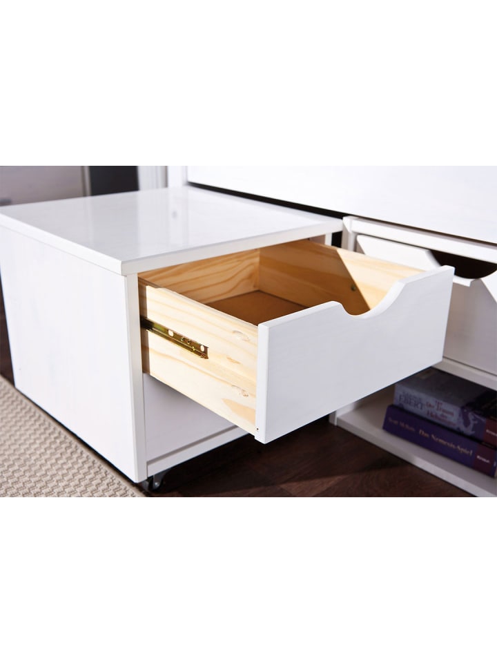 ebuy24 Bett Timm Weiß 209 x 96 cm günstig kaufen onesize