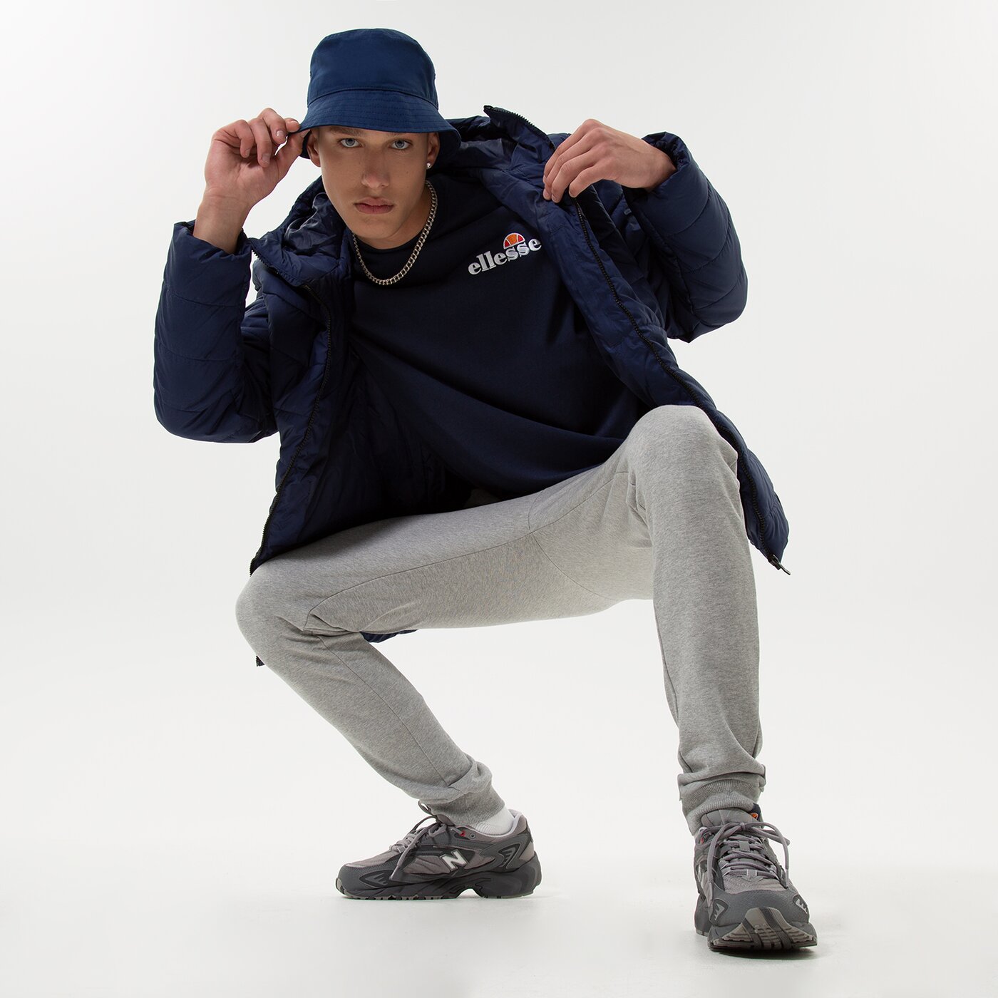 ELLESSE HOSE NIORO GREY Grau