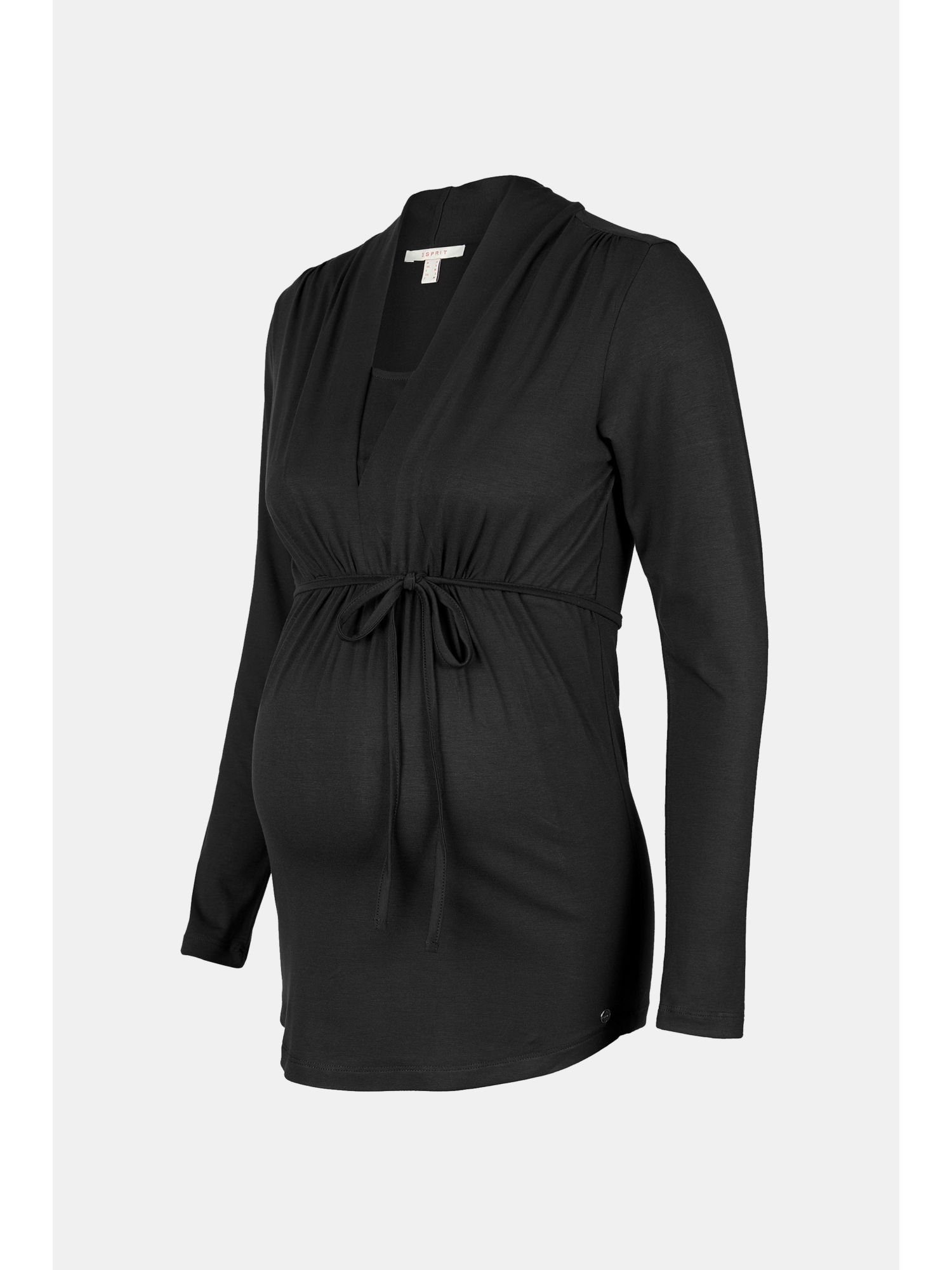 ESPRIT maternity Umstandsshirt Still-Longsleeve, LENZING™ ECOVERO™