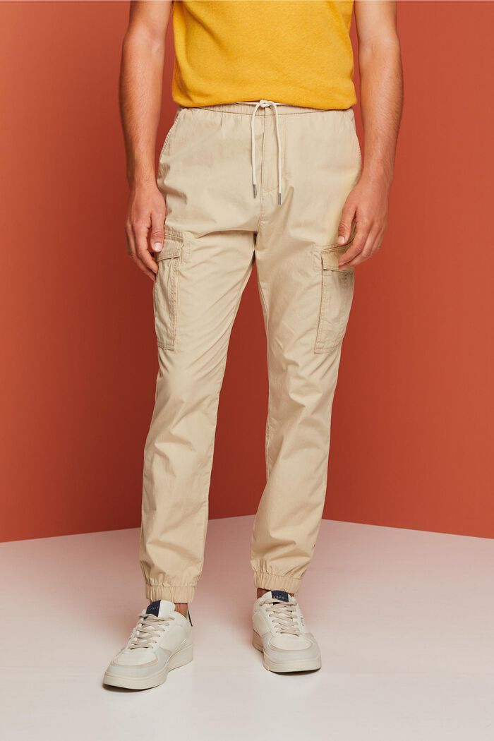 Pull-on-Cargohose, 100 % Baumwolle