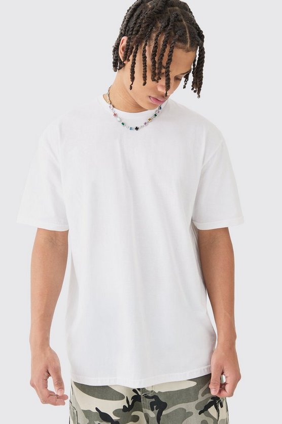 Oversize T-Shirt mit Official-Print
