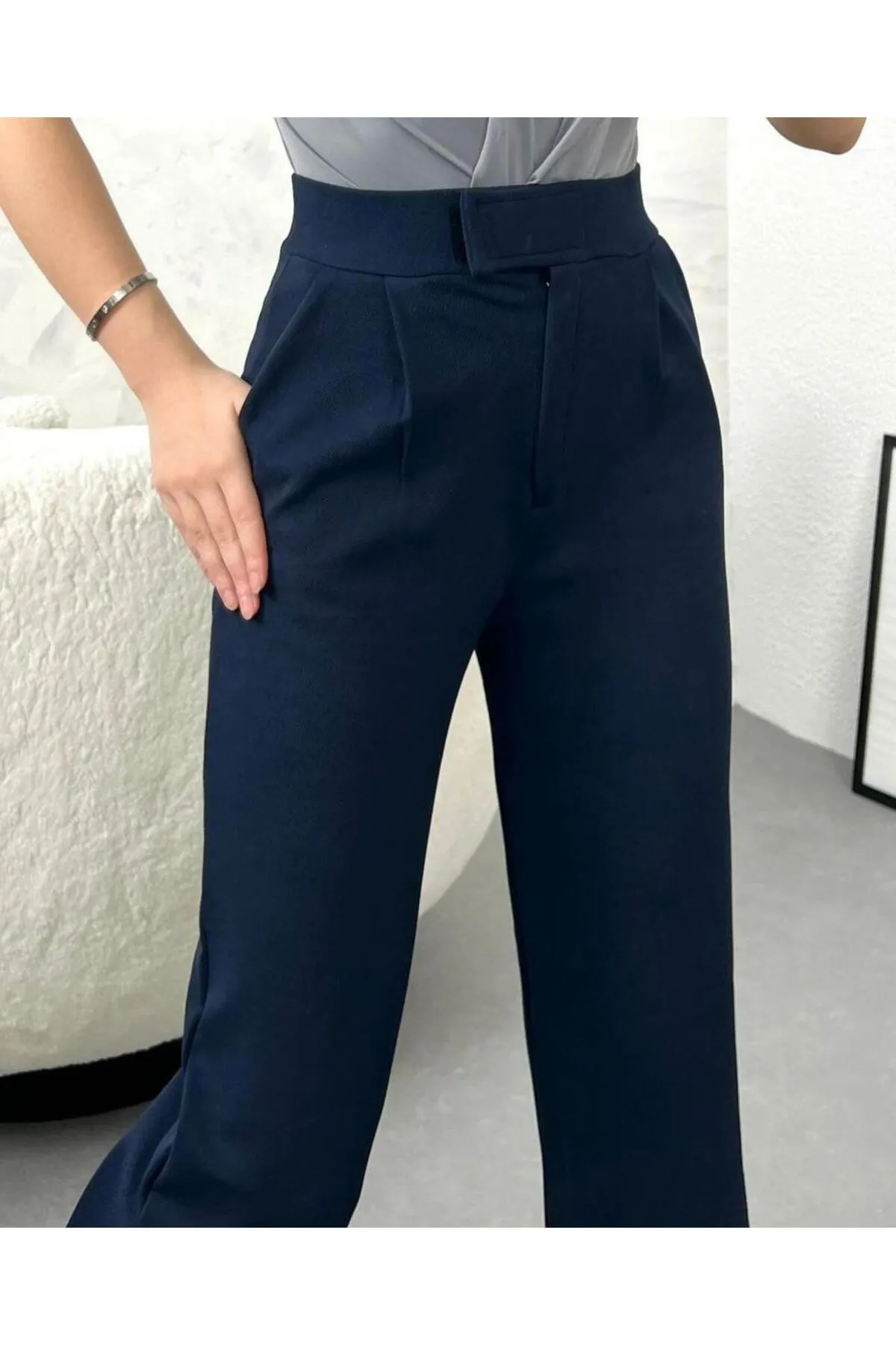MOONBULL  Hose - Dunkelblau - Straight