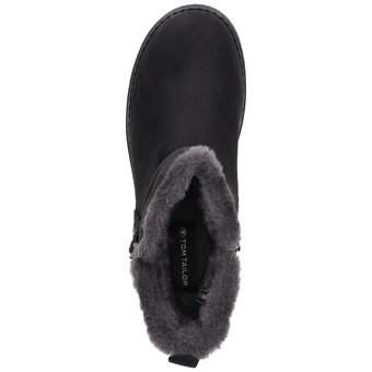 Tom Tailor Winter Boots in schwarz